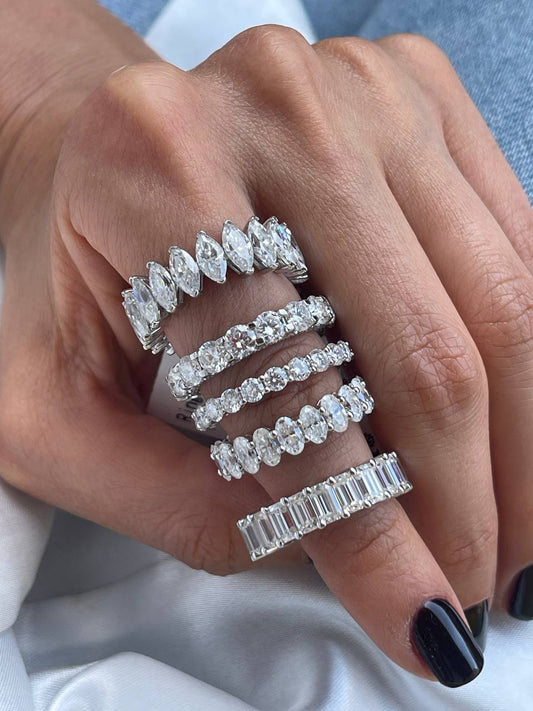 Best Wedding Band for Emerald Cut Engagement Ring