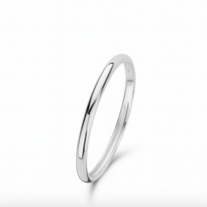 14k Gold Simple Wedding band